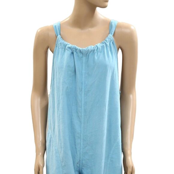 Free People We The Free Freebird Cord Jumpsuit Wide Leg Cotton Cozy S New 284589 - Picture 6 of 8